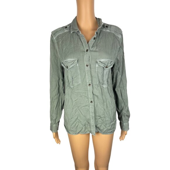 American Eagle Outfitters Jackets & Blazers - American Eagle Green